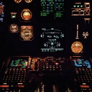 Cockpit view 4k wallpaper