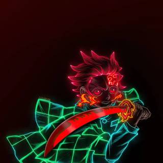 Tanjiro 4k Android wallpaper