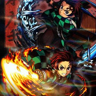 Tanjiro 4k Android wallpaper
