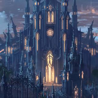 Phone castle wallpaper
