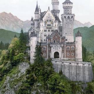 Phone castle wallpaper