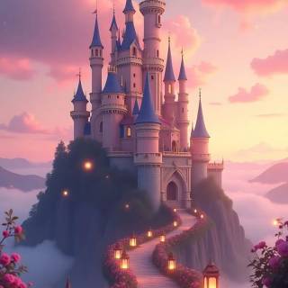 Phone castle wallpaper