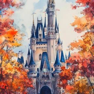 Phone castle wallpaper