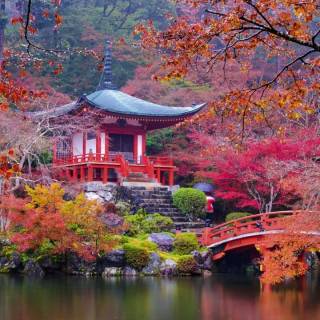 Japanese landscape phone wallpaper