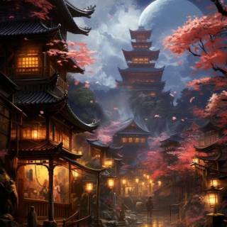 Japanese landscape phone wallpaper