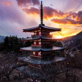 Japanese landscape phone wallpaper