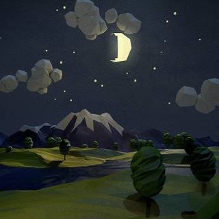 Low poly phone wallpaper