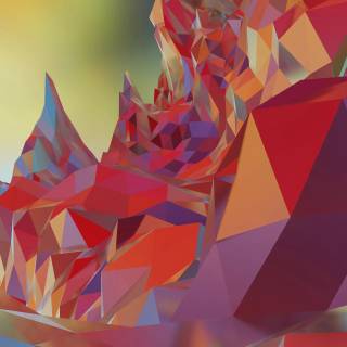 Low poly phone wallpaper