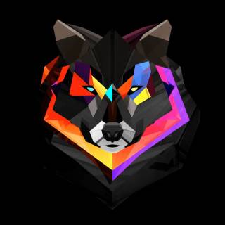 Low poly phone wallpaper
