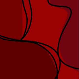 Red minimal phone wallpaper