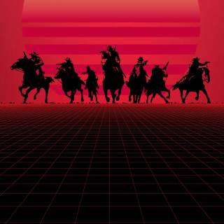 Red minimal phone wallpaper