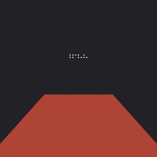 Red minimal phone wallpaper