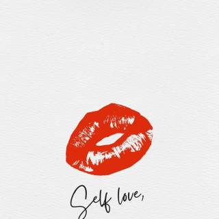 Red minimal phone wallpaper