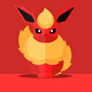Flareon phone wallpaper