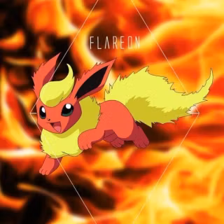 Flareon phone wallpaper