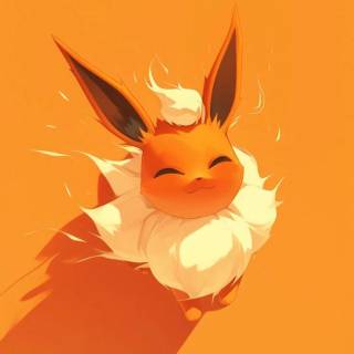 Flareon phone wallpaper