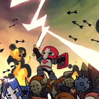 Castle Crashers phone wallpaper