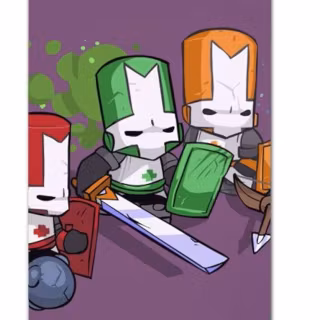 Castle Crashers phone wallpaper