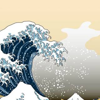 Japanese painting phone wallpaper