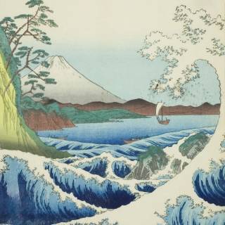 Japanese painting phone wallpaper