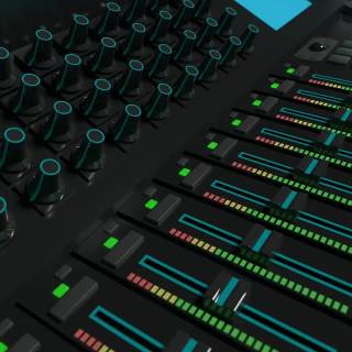 Music studio phone wallpaper