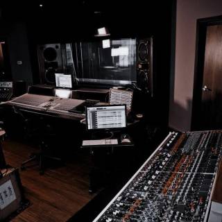 Music studio phone wallpaper