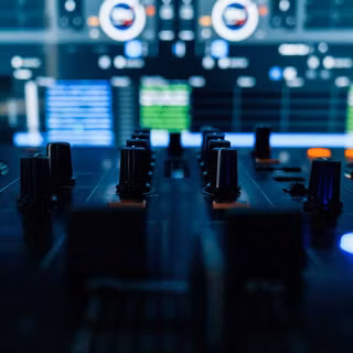Music studio phone wallpaper