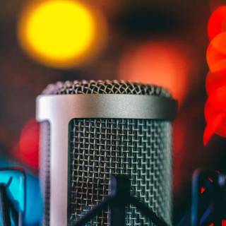 Music studio phone wallpaper