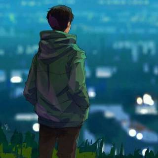Anime alone phone wallpaper