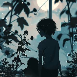 Anime alone phone wallpaper
