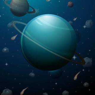 Uranus phone wallpaper