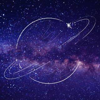Space purple phone wallpaper