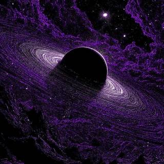 Space purple phone wallpaper