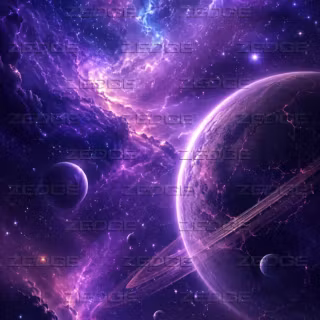 Space purple phone wallpaper