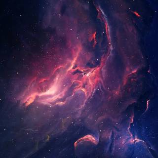 Space purple phone wallpaper