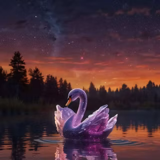 Swan phone wallpaper