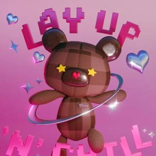 Y2K bear wallpaper