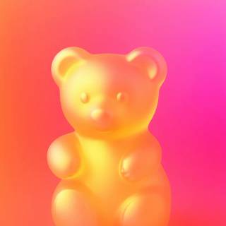 Y2K bear wallpaper