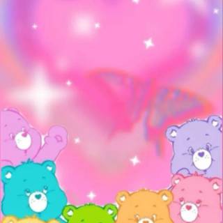 Y2K bear wallpaper