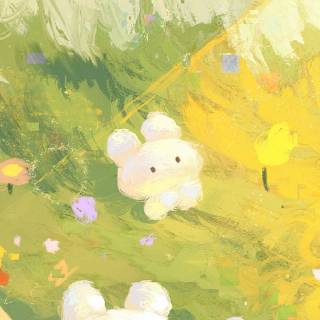 Y2K bear wallpaper