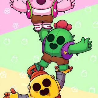 Cute Brawl Stars wallpaper