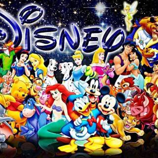 Cartoon Disneyland wallpaper