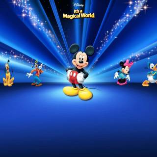 Cartoon Disneyland wallpaper