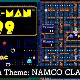 Pac-Man 99 desktop wallpaper