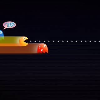 Pac-Man 99 desktop wallpaper