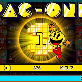 Pac-Man 99 desktop wallpaper