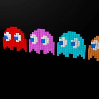 Pac-Man 99 desktop wallpaper