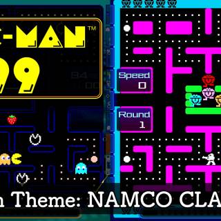 Pac-Man 99 desktop wallpaper
