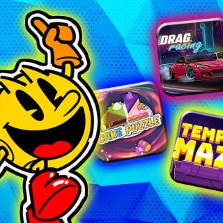 Pac-Man 99 desktop wallpaper