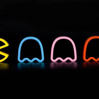 Pac-Man 99 desktop wallpaper